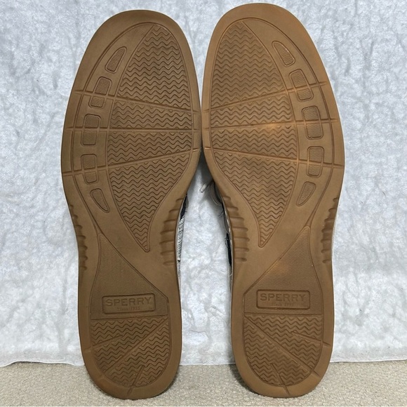 Sperry Womens Blue Leather TopSider Angelfish Boat Deck SlipOn Casual Shoes SZ 8 - Picture 8 of 11